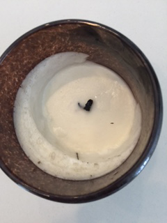 Before Candle Rescue candle wick saver